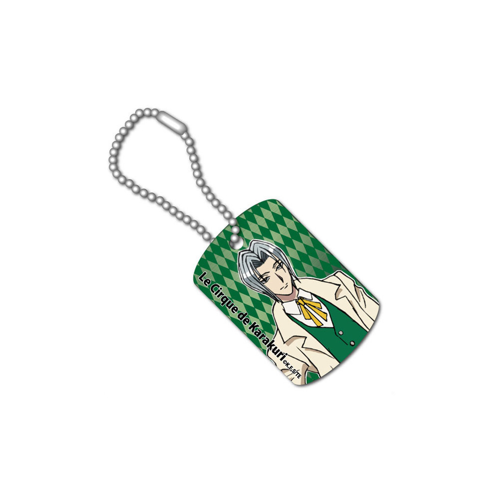 魔偶馬戲團 金屬藝術軍人身份確認牌 奇 克里斯多佛 雷修 1盒2件 からくりサーカス メタルアートドッグタグ ギイ クリストフ レッシュ 動漫產品 匙扣及掛繩