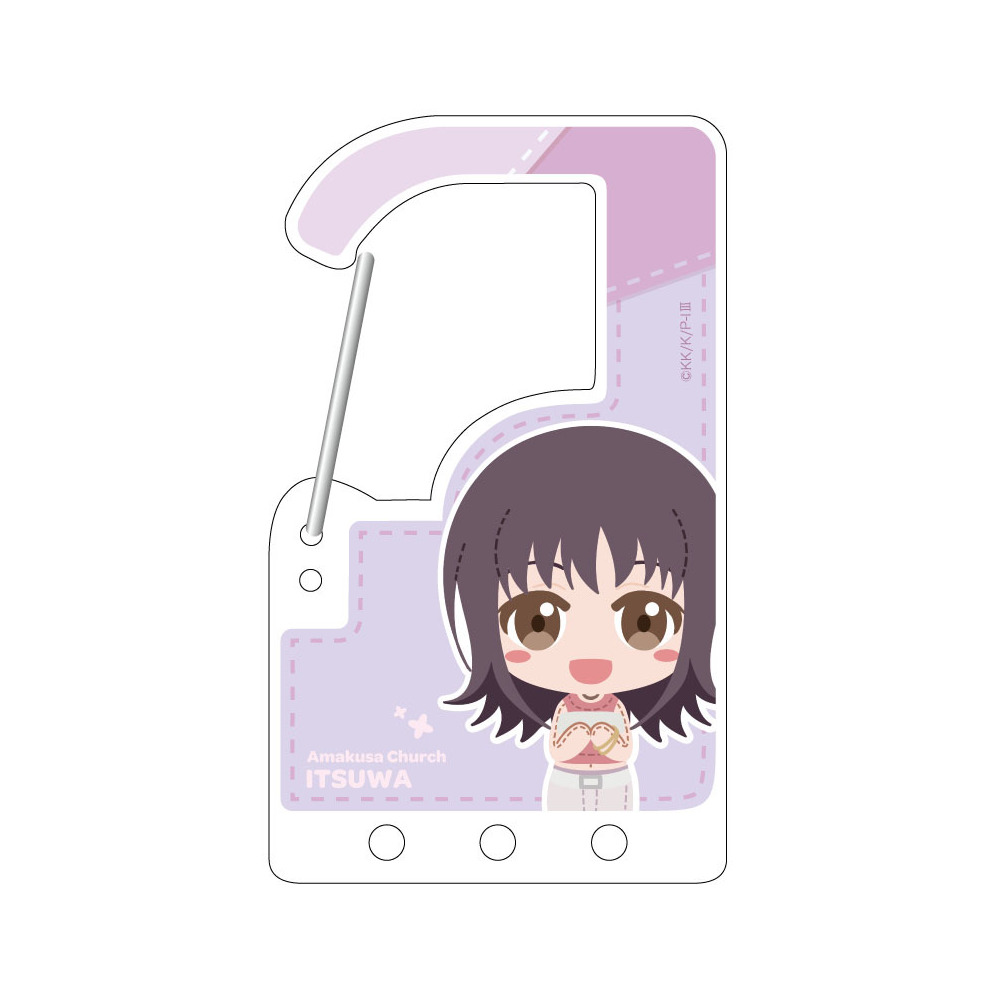 魔法禁書目錄iii Nuimekko系列安全扣匙扣五和 とある魔術の禁書目録iii ぬいめっこシリーズカラビナ五和 動漫產品 匙扣及掛繩