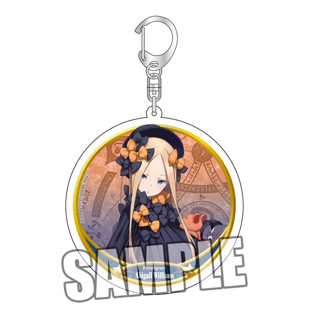 Fate Grand Order 亞加力膠匙扣 降臨者 艾比蓋兒 威廉斯 1盒2件 Fate Grand Order アクリルキーホルダー フォーリナー アビゲイル ウィリアムズ 動漫產品 匙扣及掛繩