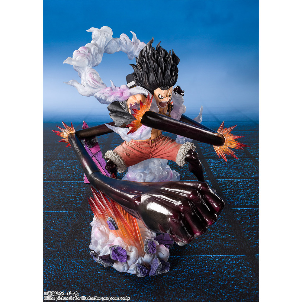 Figuarts Zero 莫奇 D 路飛 四檔 大蛇人 王蛇 フィギュアーツzero モンキー D ルフィ ギア4 スネイクマン 王蛇 Figures Figures 擺設