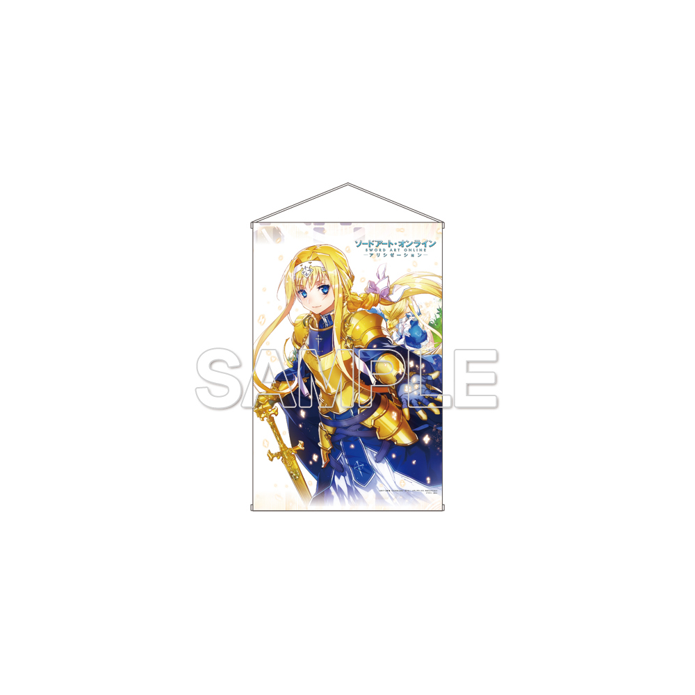 刀劍神域 Alicization Hd掛畫 愛麗絲ver ソードアート オンライン アリシゼーション Hdタペストリー アリスver 動漫產品 插畫及色紙