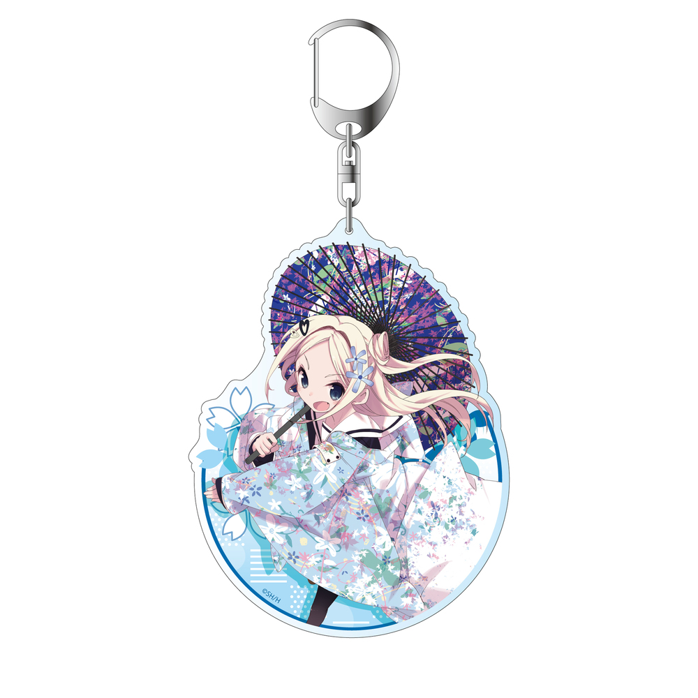 花舞少女 Deka匙扣 哈娜 N 芳婷史坦 Ver 2 ハナヤマタ デカキーホルダー ハナ N フォンテーンスタンド Ver 2 動漫產品 匙扣及掛繩
