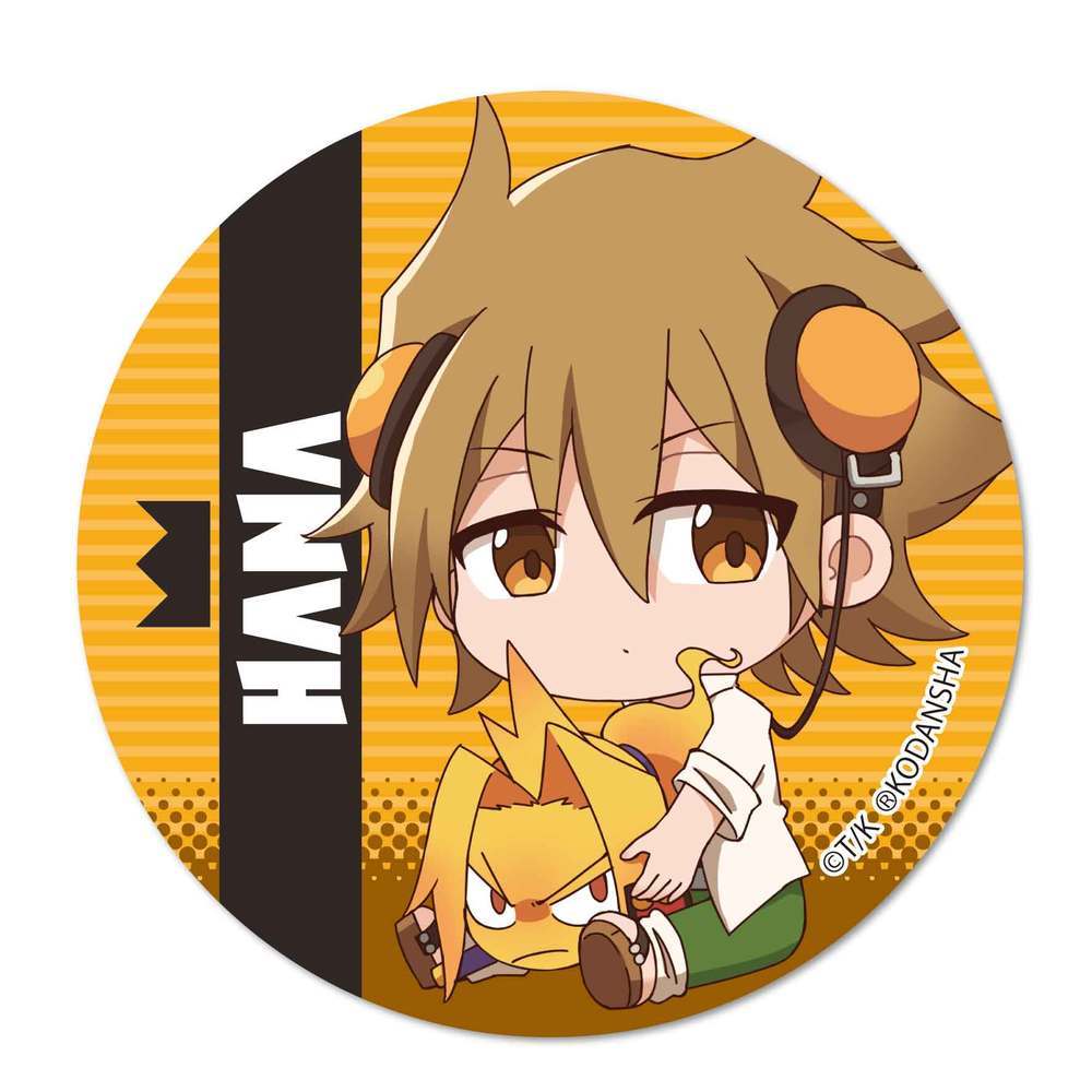 Shaman King Gyugyutto 襟章 麻倉花 1盒3件 シャーマンキング ぎゅぎゅっと缶バッチ 麻倉花 動漫產品 襟章