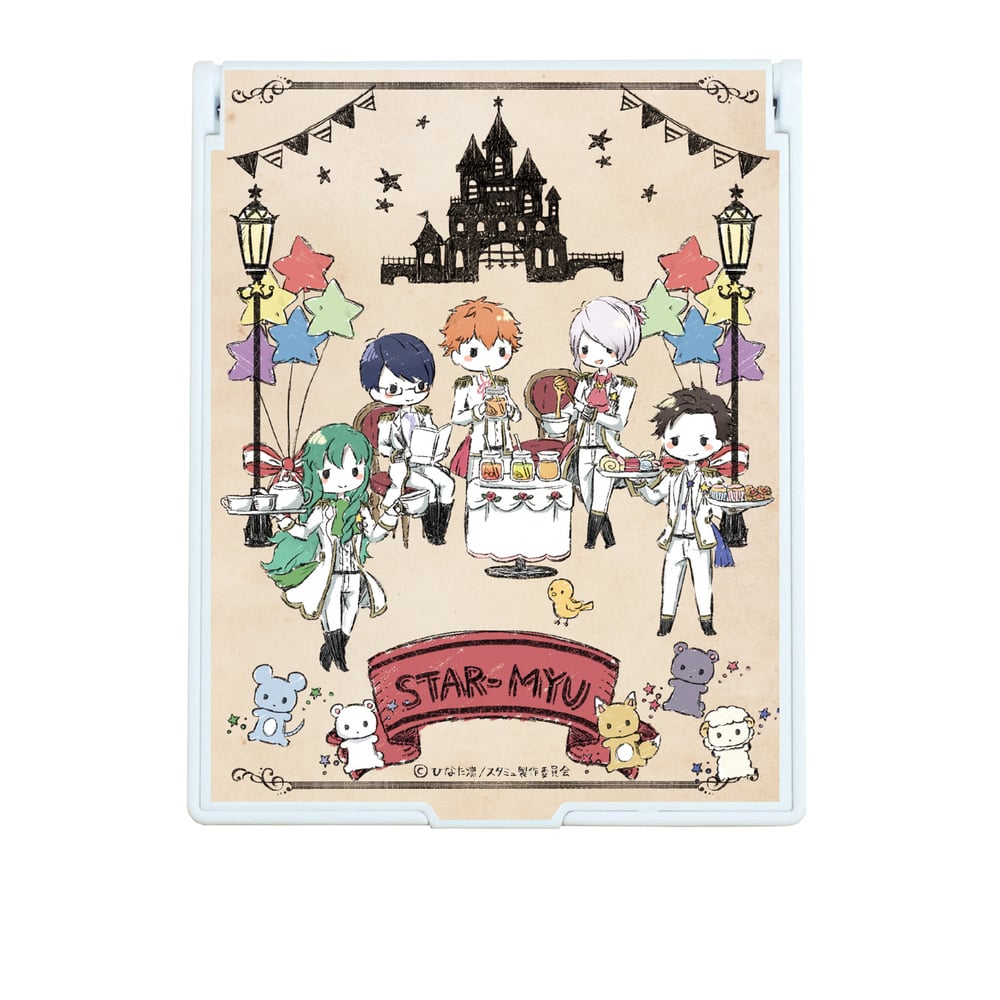 Deka角色鏡子 Star Myu 03 前 華櫻會 準備中 童話故事ver Graff Art Design デカキャラミラー スタミュ 03 前 華桜会 準備中 メルヘンver グラフアートデザイン 動漫產品 生活精品