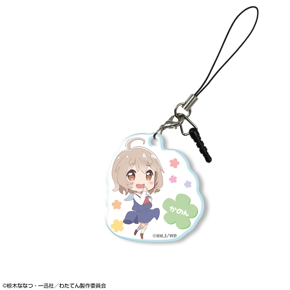 天使降臨到我身邊 亞加力膠耳筒防塵塞accessory 設計06 小之森夏音 1盒3件 私に天使が舞い降りた アクリルイヤホンジャックアクセサリーデザイン06 小之森夏音