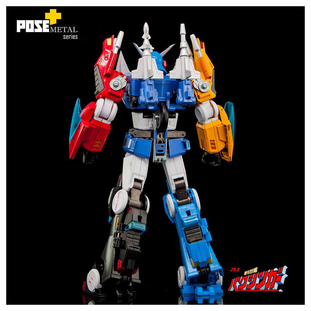 Pose 金屬系列銀河烈風幕臣我 Pose メタルシリーズ銀河烈風バクシンガー Figures 可動figures