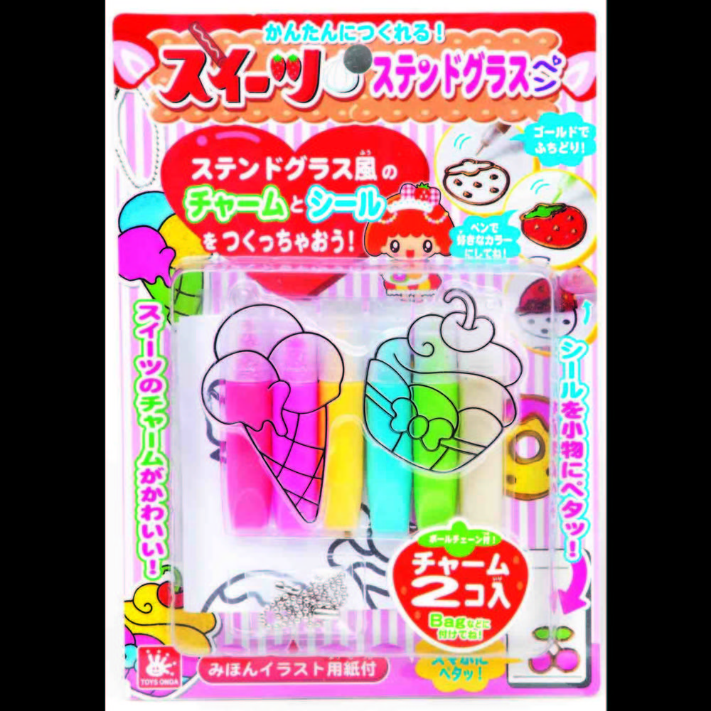 Sweets Stained Glass Pen 1盒2件 スイーツステンドグラスペン 動漫產品 其他商品