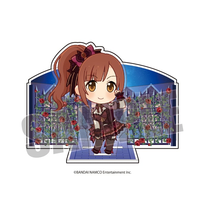 The Idolm Ster Cinderella Girls 亞加力膠角色情景小擺設 12 五十嵐響子 アイドルマスターシンデレラガールズ アクリルキャラプレートぷち 12 五十嵐響子 動漫產品 生活精品