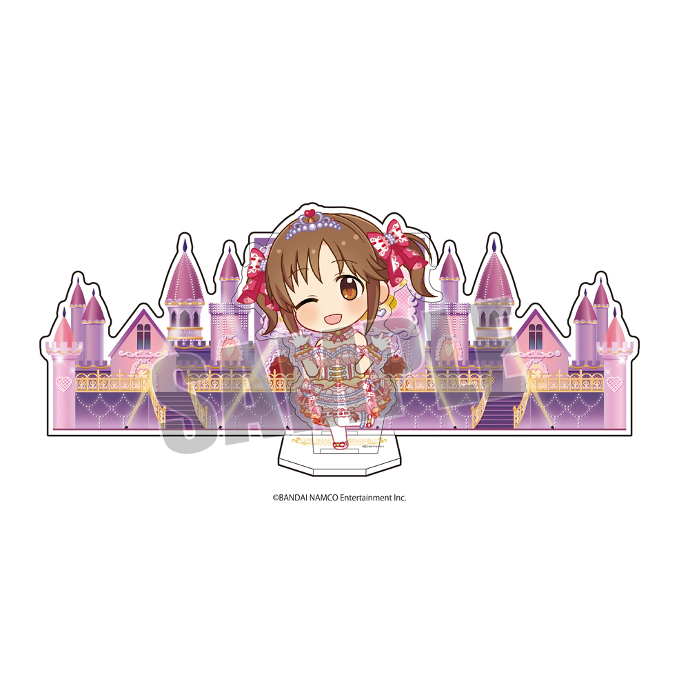 The Idolm Ster Cinderella Girls 亞加力膠角色情景小擺設 12 十時愛梨 アイドルマスターシンデレラガールズ アクリルキャラプレートぷち 12 十時愛梨 動漫產品 生活精品