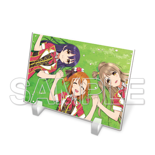 Love Live 亞加力膠板m S 2年生ver ラブライブ アクリルプレートm S 2年生ver 動漫產品 生活精品