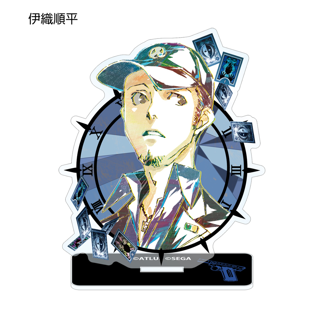 女神異聞錄3 交換ani Art亞加力膠台座 1盒10件 ペルソナ3 トレーディングani Artアクリルスタンド 動漫產品 食玩及盒蛋 插畫及色紙