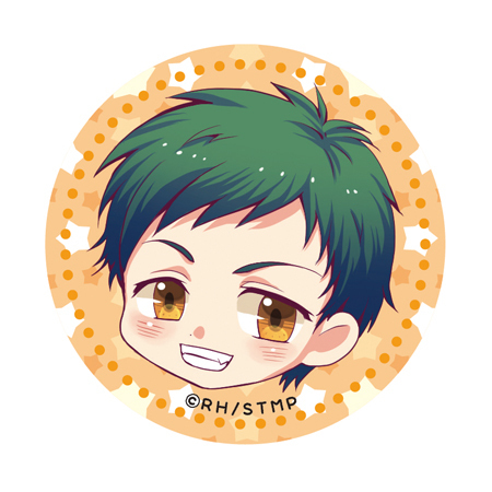 Star Myu Puni襟章心口針08 戌峰誠士郎 1盒3件 スタミュぷに缶ブローチ08 戌峰誠士郎 動漫產品 生活精品