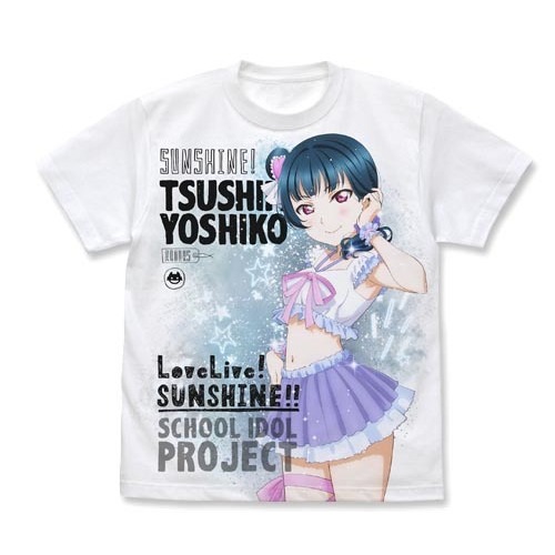 Love Live Sunshine 津島善子 全彩圖 T恤 睡衣 Ver ラブライブ サンシャイン 津島善子 フルグラフィックtシャツ パジャマver Cospa T恤 衛衣