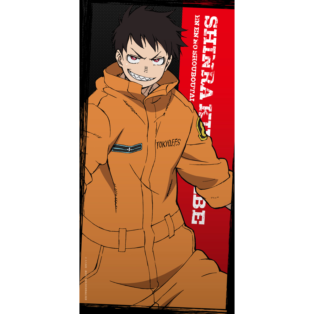 炎炎消防隊運動毛巾森羅日下部 炎炎ノ消防隊スポーツタオル森羅日下部 動漫產品 生活精品