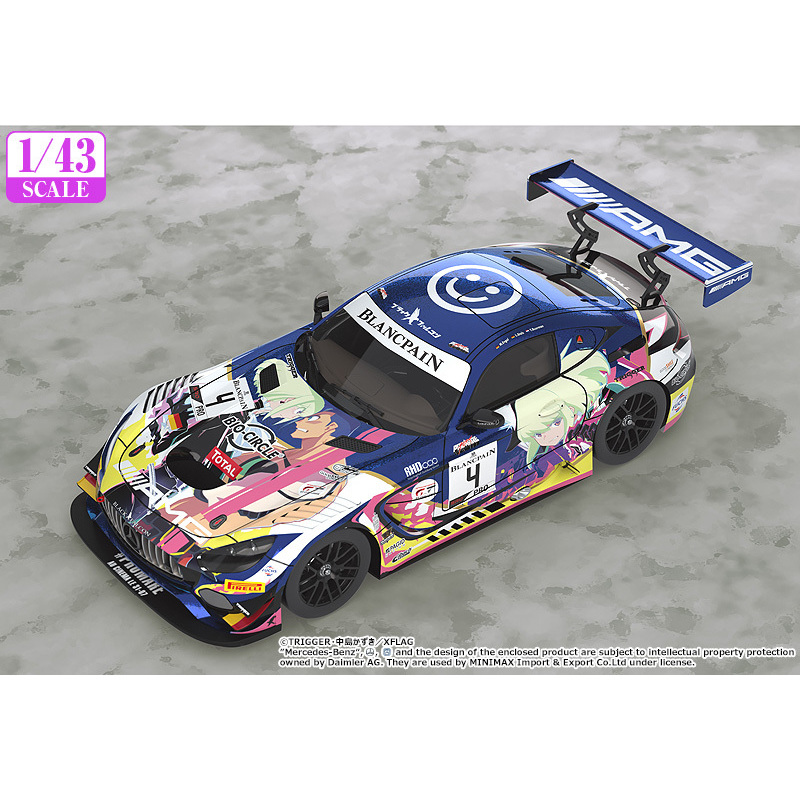 普羅米亞1/43 #4 Mercedes-AMG Team Black Falcon 2019 SPA24H Ver