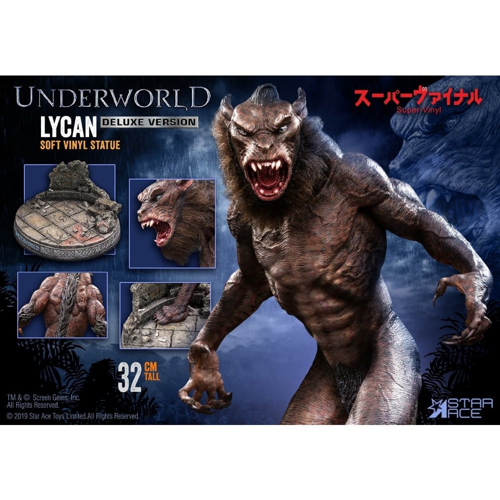 Star Ace Toys Underworld Lycan 搪膠Statue Deluxe版 | スターエーストイズ アンダーワールド ライカン  ソフビスタチュー デラックス版 | Figures | Figures 擺設 | 4897057889032