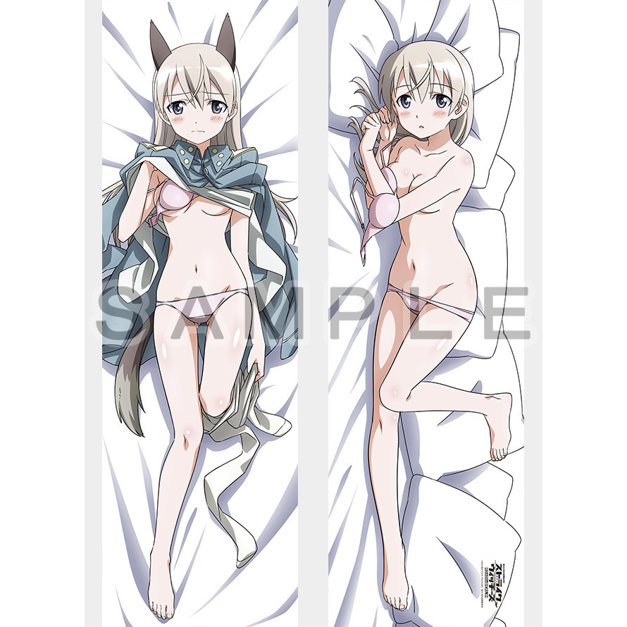 強襲魔女 原畫攬枕套 Eila 光滑 ストライクウィッチーズ 描き下ろし抱き枕カバー エイラ スムース 動漫產品 生活精品