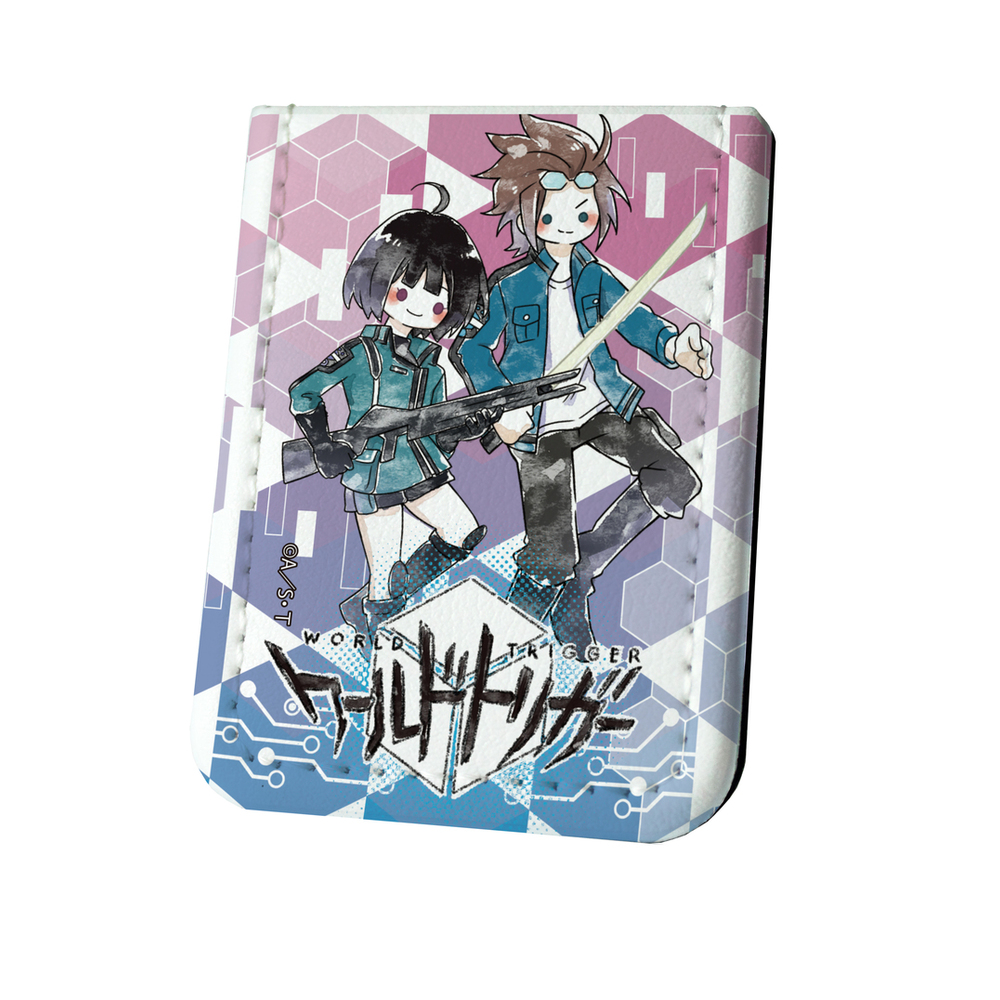 皮製便條貼紙簿 境界觸發者 03 雨取千佳 迅悠一 Graff Art Design 1盒3件 レザーフセンブック ワールドトリガー 03 雨取千佳 迅悠一 グラフアートデザイン 動漫產品 卡片及電話配件