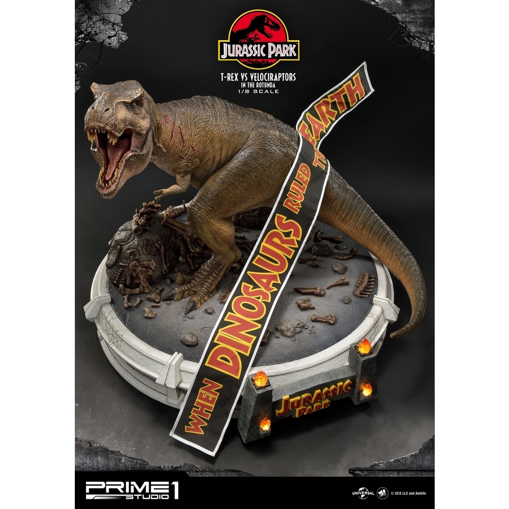 プライム1スタジオ　ジュラシックパーク　ロタンダT-REX スタチュー Legacy Museum Collection Jurassic Park (Film) Rotunda T-REX Non