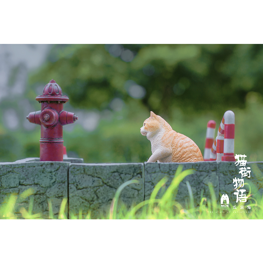 特別オファー Sank Toys 猫街物語シリーズ 第四弾 お手猫 - クリーム白