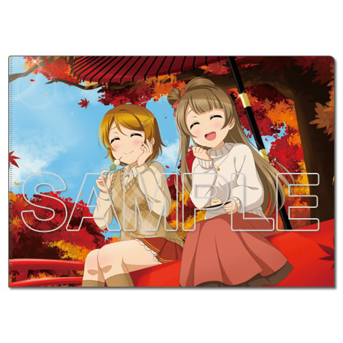 Love Live 透明file M S 小鳥 花陽 1盒5件 ラブライブ クリアファイル M S ことり 花陽 動漫產品 文具