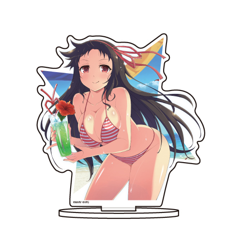 角色亞加力膠figure 忍者大師閃亂神樂 New Link 06 菖蒲 キャラアクリルフィギュア シノビマスター閃乱カグラ New Link 06 菖蒲 動漫產品 插畫及色紙