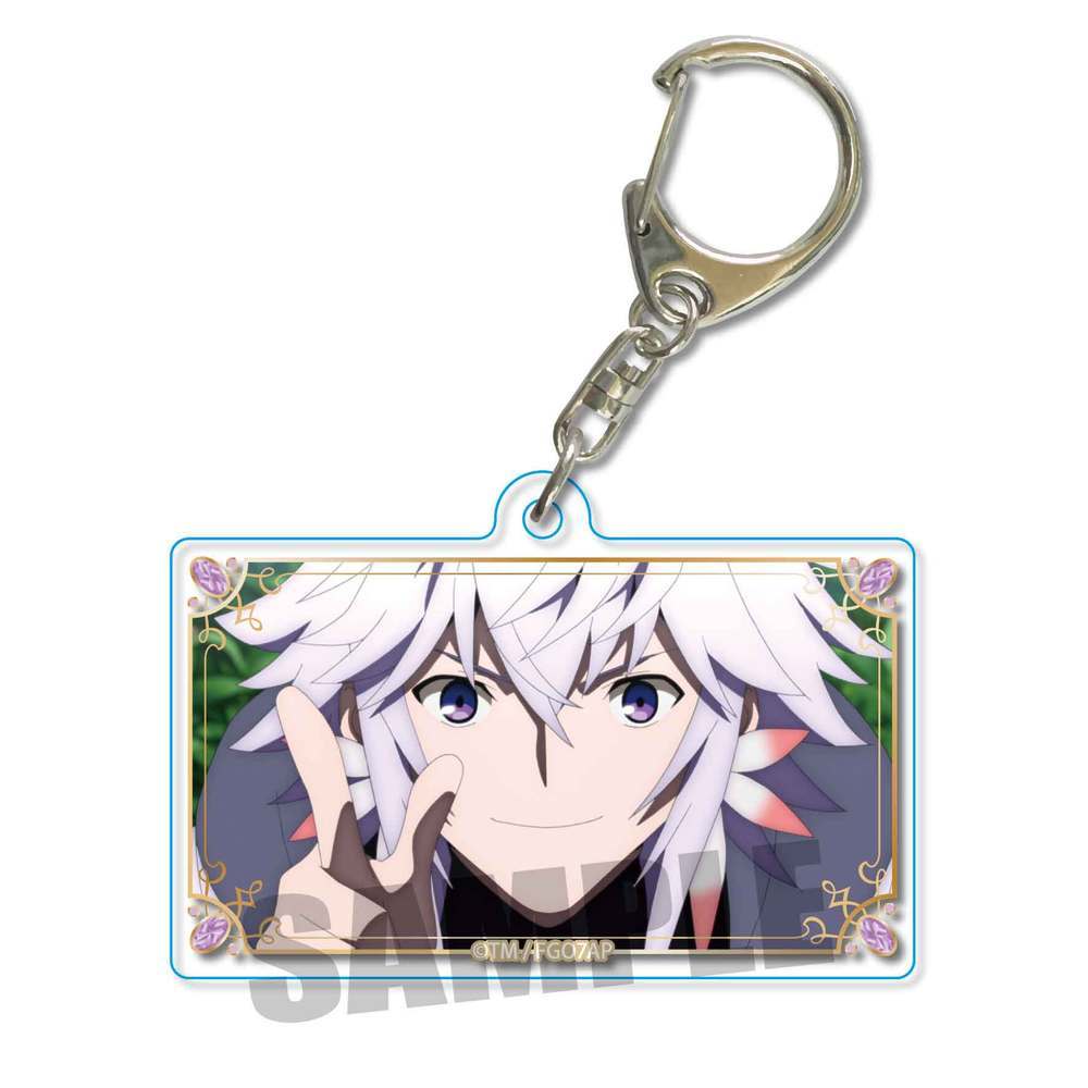 Fate Grand Order 絕對魔獸戰線巴比倫 回憶匙扣梅林 1盒3件 Fate Grand Order 絶対魔獣戦線バビロニア メモリーズキーホルダーマーリン 動漫產品 匙扣及掛繩