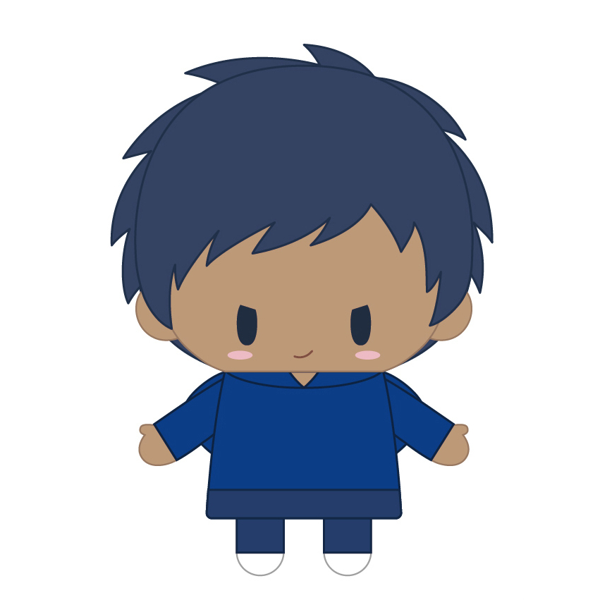 黑子的籃球手指吉祥物 Puppela 青峰大輝 黒子のバスケフィンガーマスコット パペラ青峰大輝 動漫產品 匙扣及掛繩