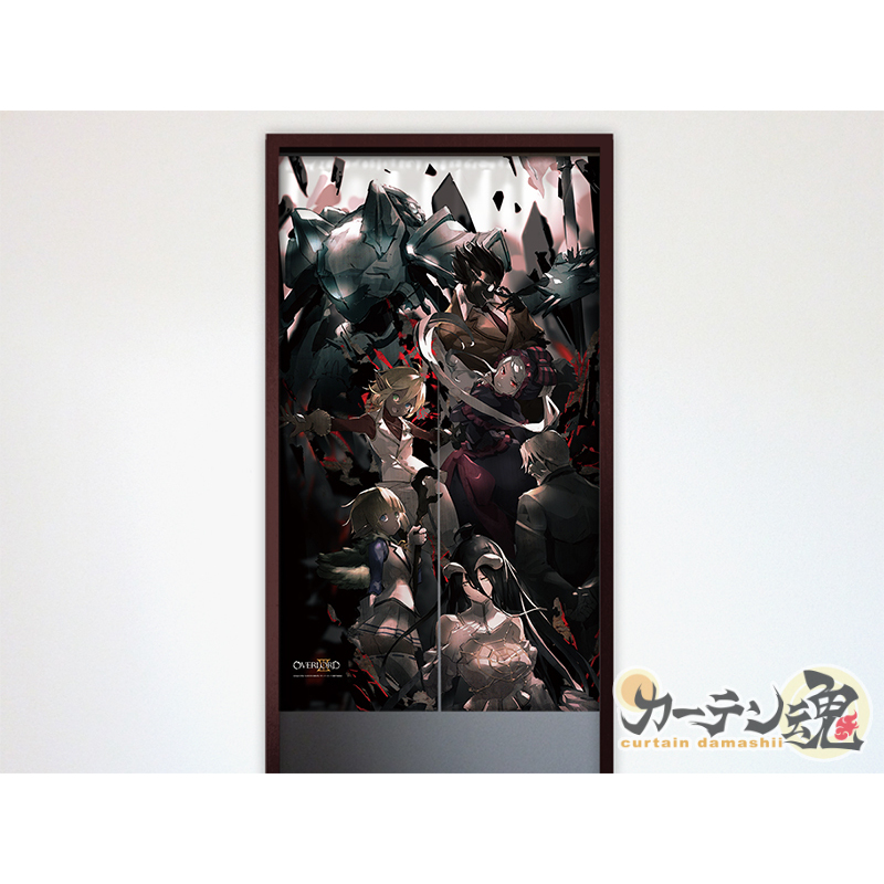 オーバーロードⅢ のれん　階層守護者 オーバーロードIII のれん(階層守護者)[カーテン魂]《在庫切れ》