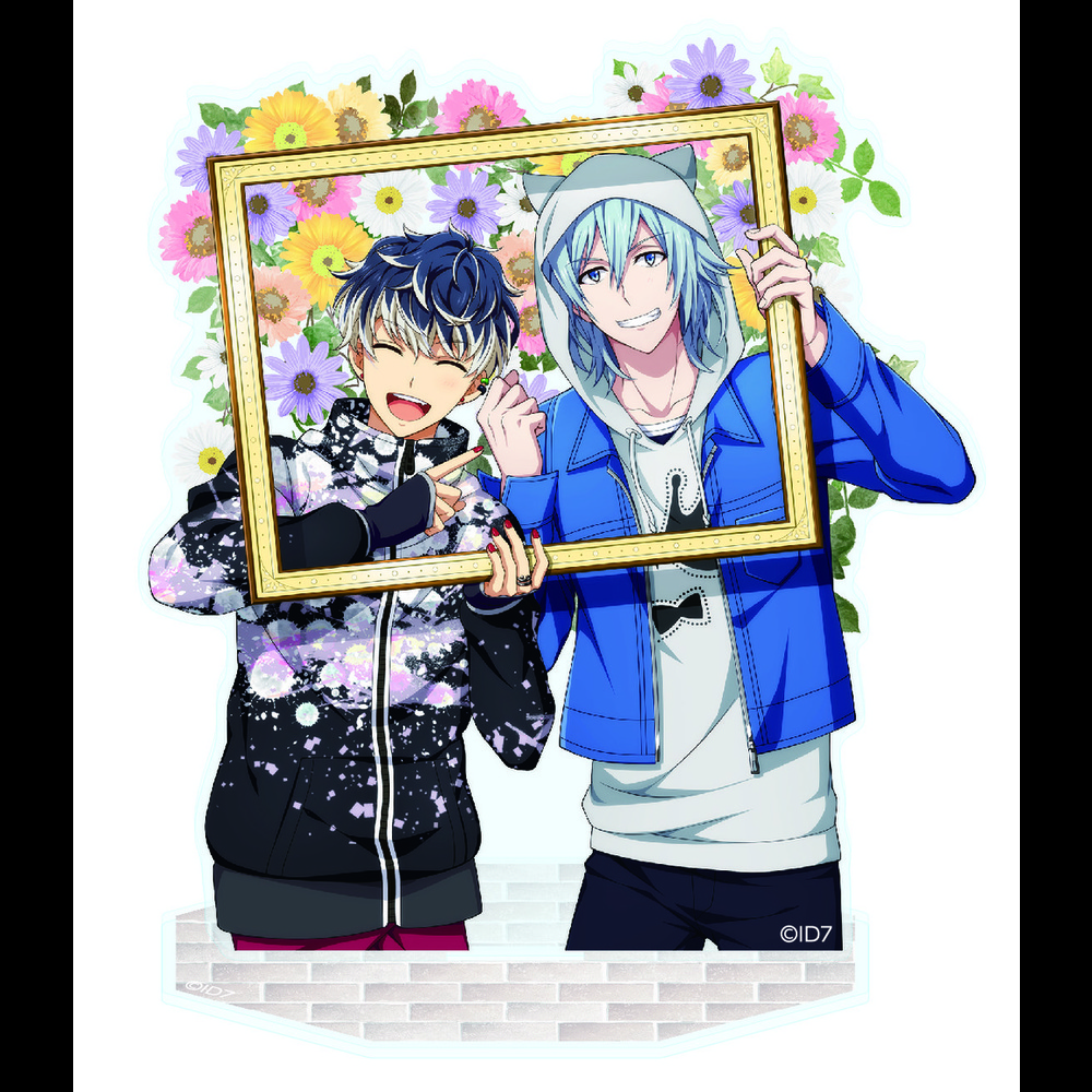 IDOLiSH7 Shuffle Talk 亞加力膠台座 百&四葉環 | アイド