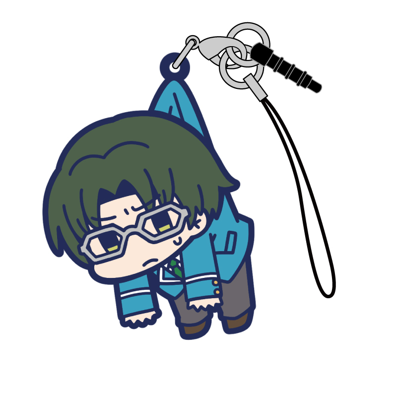 偶像夢幻祭 蓮巳敬人 被夾起 手機繩第四彈 あんさんぶるスターズ 蓮巳敬人つままれストラップ第四弾 動漫產品 匙扣及掛繩