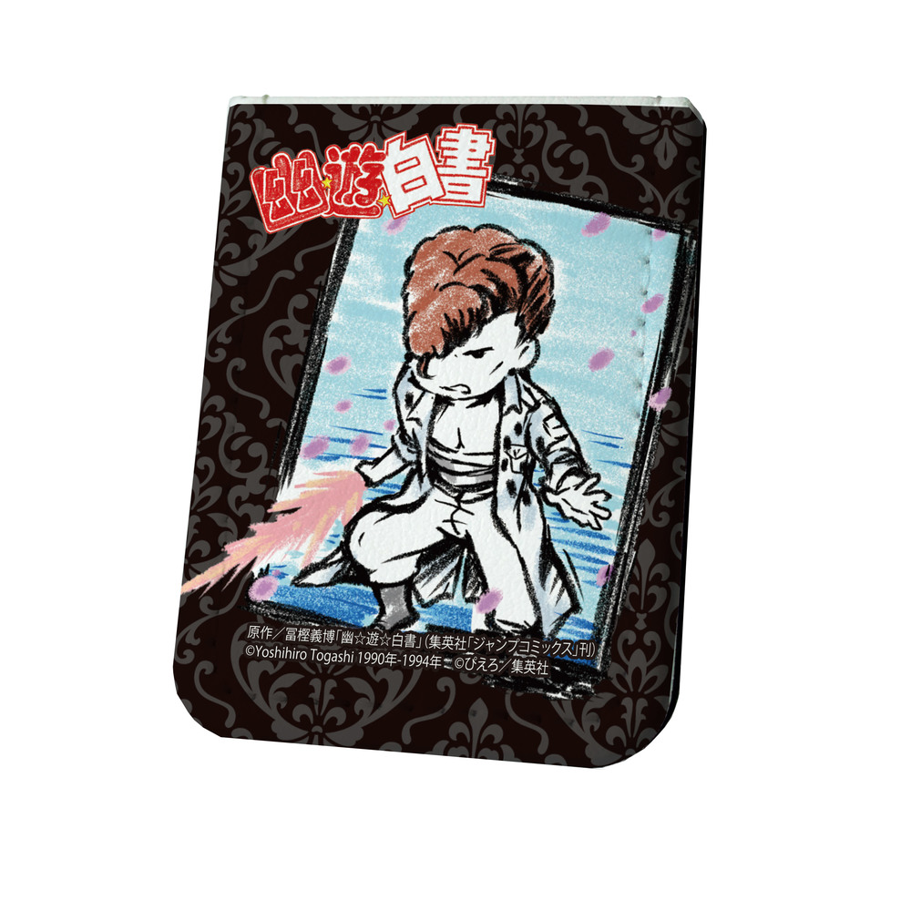 皮製便條貼紙簿幽遊白書04 桑原和真場景照片ver Graff Art Design レザーフセンブック幽 遊 白書04 桑原和真場面写ver グラフアートデザイン 動漫產品