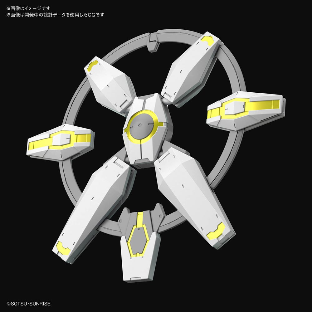 1 144 Hgbd R 主人公機新外裝weapons2 1 144 Hgbd R 主人公機新外装ウェポンズ2 仮 Figures 組裝模型