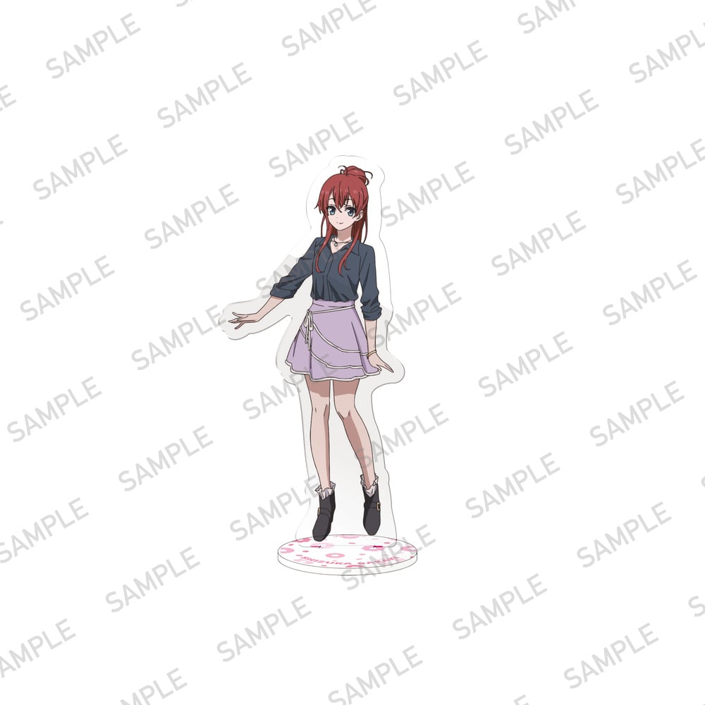 劇場版shirobako 亞加力膠台座figure 坂木靜香 劇場版shirobako アクリルスタンドフィギュア坂木しずか 動漫產品 插畫及色紙