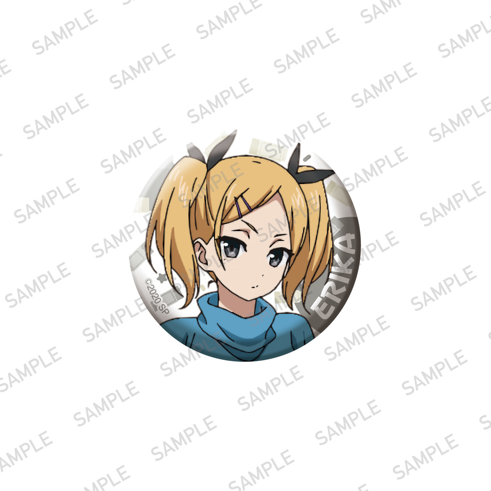 劇場版shirobako 襟章矢野艾莉卡 劇場版shirobako 缶バッジ矢野エリカ 動漫產品 襟章