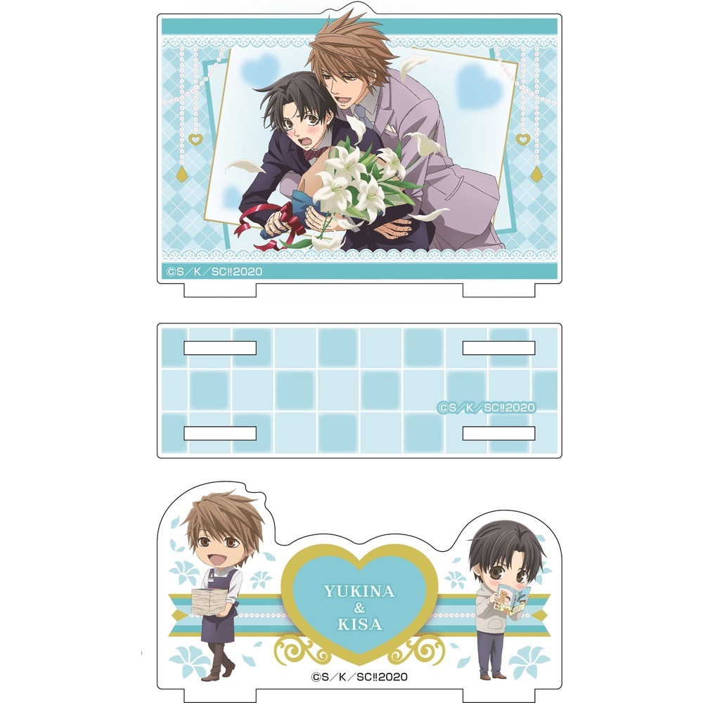 世界一初戀 求婚編 亞加力膠memo台座3 雪名 木佐ver 世界一初恋 プロポーズ編 アクリルメモスタンド3 雪名 木佐ver 動漫產品 插畫及色紙