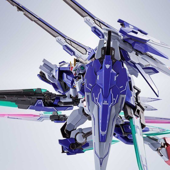 中古】バンダイ METAL ROBOT 魂開封 ダブルオーライザー+GNソードIII