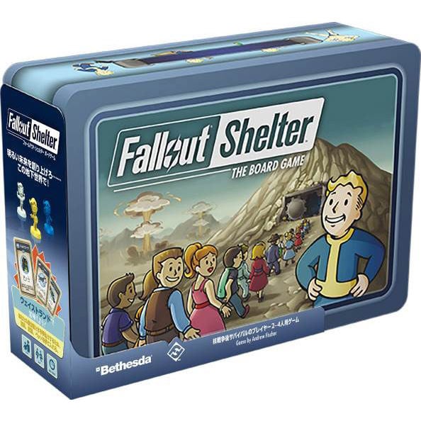 Fallout Shelter Board Game 日本語版 フォールアウト シェルター ボードゲーム 日本語版 動漫產品 桌上遊戲及砌圖