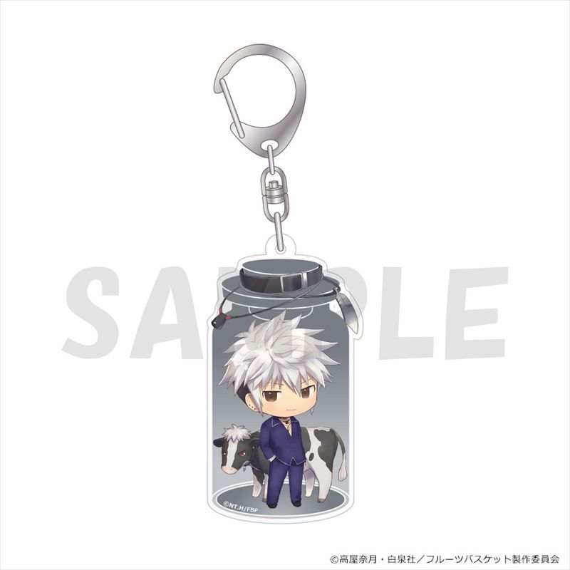 Charatoria匙扣 生肖奇緣 草摩潑春 きゃらとりあキーホルダー フルーツバスケット 草摩潑春 動漫產品 匙扣及掛繩