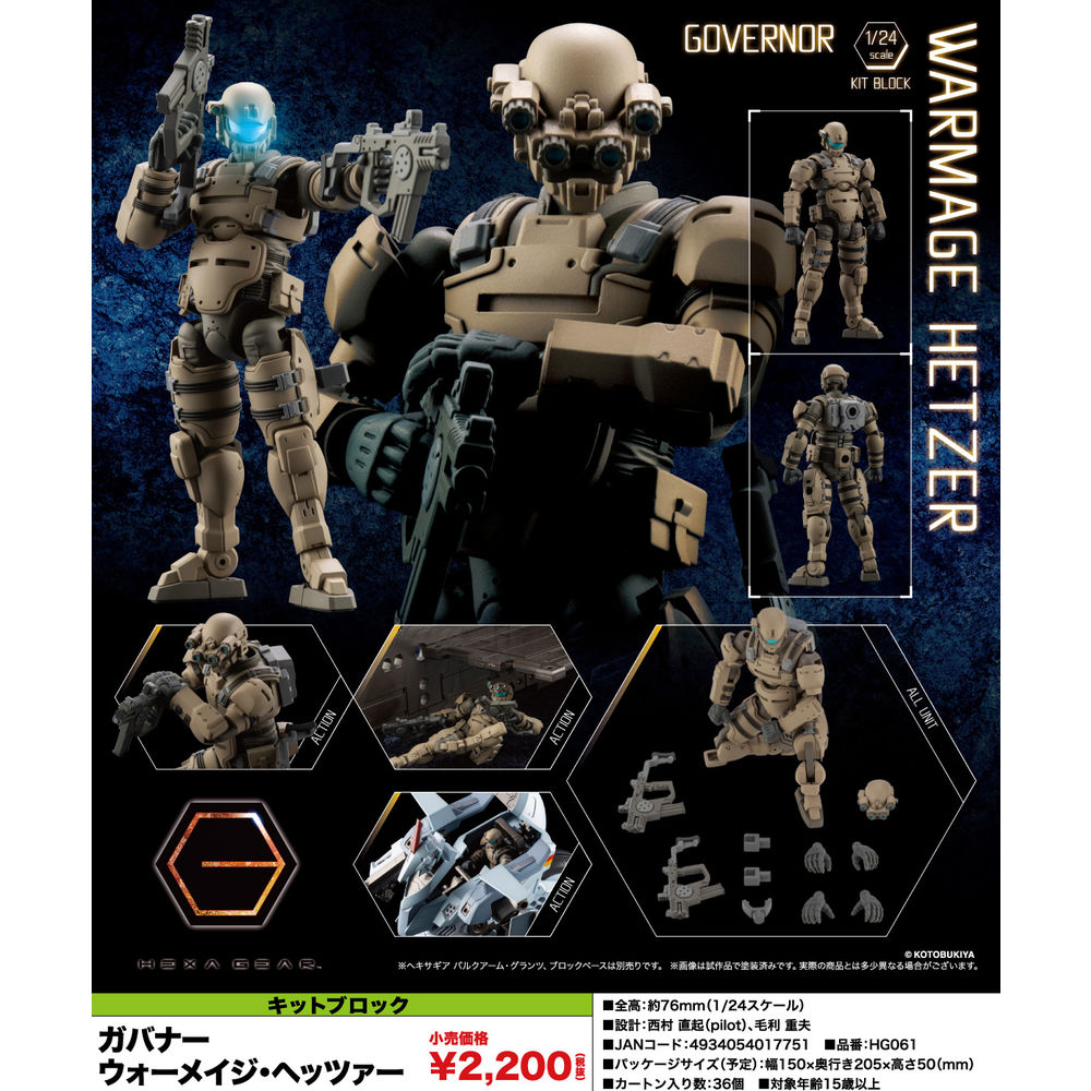 Kit Block GOVERNOR Warmage Hetzer | キットブロック ガバナー ウォー