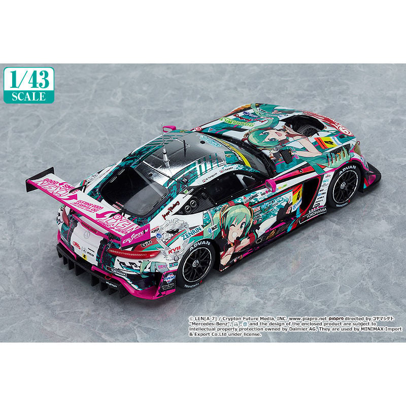 初音未來GT Project 1/43 Good Smile 初音未來 AMG 2020 SUPER GT 