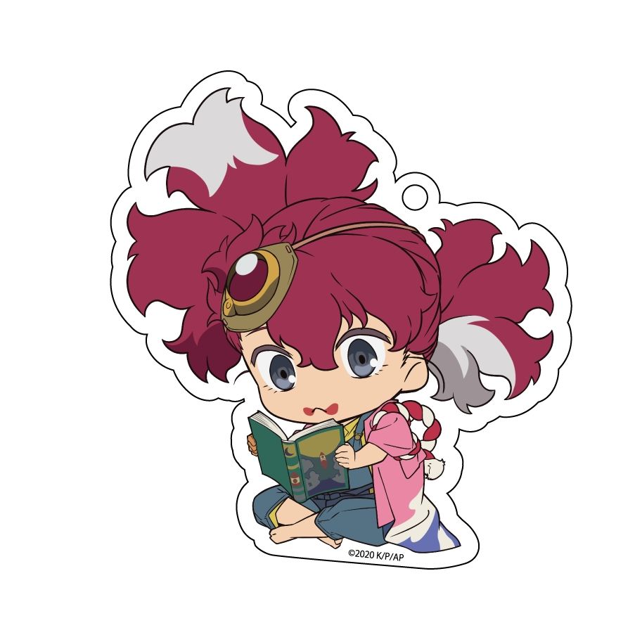 天晴爛漫 交換亞加力膠匙扣 1盒8件 天晴爛漫 トレーディングアクリルキーホルダー 動漫產品 食玩及盒蛋 匙扣及掛繩