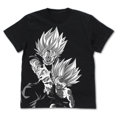 龍珠 Z 親子 龜波氣功 全印刷t恤 ドラゴンボールz 親子かめはめ波 オールプリントtシャツ Cospa T恤 衛衣