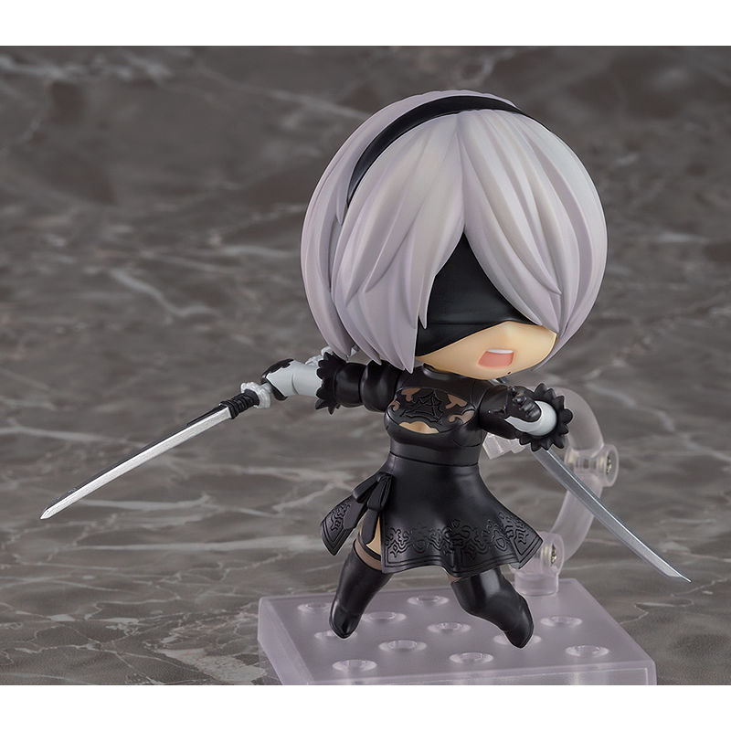 黏土人尼爾 自動人形2b Yorha 二號b型 ねんどろいどnier Automata 2b ヨルハ二号b型 Figures 可動figures