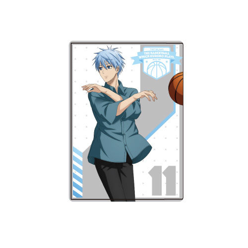 角色透明case 黑子的籃球01 黑子哲也 原畫 キャラクリアケース黒子のバスケ01 黒子テツヤ 描き下ろし 動漫產品 文具