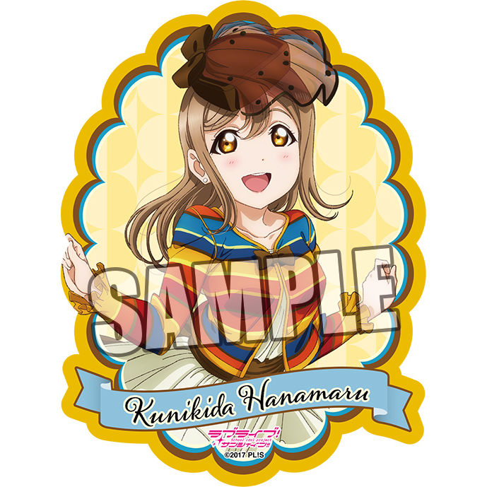 Love Live Sunshine Die Cut 貼紙 國木田花丸 ラブライブ サンシャイン ダイカットステッカー 国木田花丸 動漫產品 文具