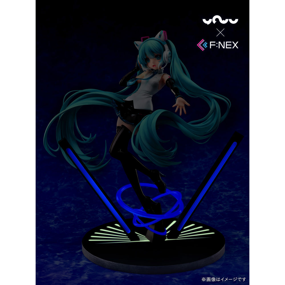 妖舞YOWU×F:NEX 初音未來 貓耳 Headphone Ver. 1/7 Scale Figure | 妖舞YOWU×F:NEX 初音ミク  猫耳ヘッドフォンVer. 1/7スケールフィギュア | Figures | Figures 擺設 | 4589584952289