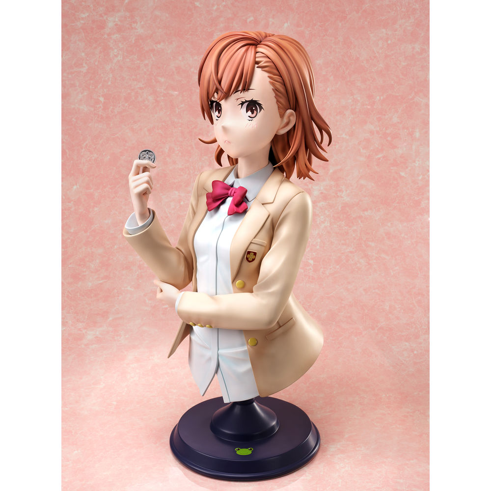 科學超電磁砲T 御坂美琴1/1 Scale 胸像Figure | とある科学の超電磁砲T 御坂美琴1/1スケール胸像フィギュア| Figures |  Figures 擺設| 4589584952258