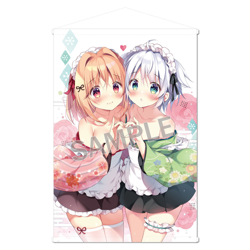 Pan B2 掛畫mimi Meshio Extra Edition ぱんb2タペストリーmimi Meshio Extra Edition 動漫產品 生活精品 插畫及色紙
