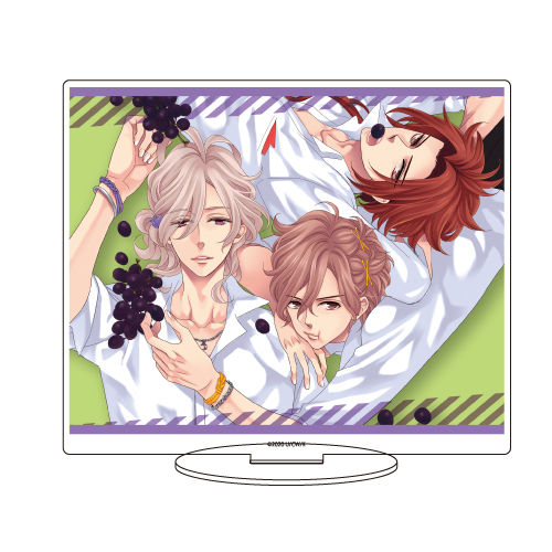 角色亞加力膠figure Brothers Conflict 03 琉生 侑介 風斗 キャラアクリルフィギュアbrothers Conflict 03 琉生 侑介 風斗 動漫產品 插畫及色紙